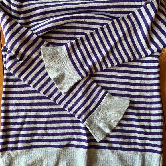 Talbots Lambswool Striped Sweater - Picture 4 of 6